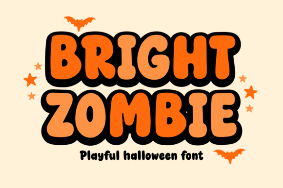 Bright Zombie Font by Dreamink 7ntypes — A Playful Halloween Typeface